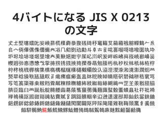 4バイトになる JIS X 02134バイトになる JIS X 0213
の文字の文字
𠀋𡈽𡌛𡑮𡢽𠮟𡚴𡸴𣇄𣗄𣜿𣝣𣳾𤟱𥒎𥔎𥝱𥧄𥶡𦫿𦹀𧃴𧚄𨉷𨏍𪆐𠂉
𠂢𠂤𠆢𠈓𠌫𠎁𠍱𠏹𠑊𠔉𠗖𠘨𠝏𠠇𠠺𠢹𠥼𠦝𠫓𠬝𠵅𠷡𠺕𠹭𠹤𠽟𡈁
𡉕𡉻𡉴𡋤𡋗𡋽𡌶𡍄𡏄𡑭𡗗𦰩𡙇𡜆𡝂𡧃𡱖𡴭𡵅𡵸𡵢𡶡𡶜𡶒𡶷𡷠𡸳
𡼞𡽶𡿺𢅻𢌞𢎭𢛳𢡛𢢫𢦏𢪸𢭏𢭐𢭆𢰝𢮦𢰤𢷡𣇃𣇵𣆶𣍲𣏓𣏒𣏐𣏤𣏕
𣏚𣏟𣑊𣑑𣑋𣑥𣓤𣕚𣖔𣘹𣙇𣘸𣘺𣜜𣜌𣝤𣟿𣟧𣠤𣠽𣪘𣱿𣴀𣵀𣷺𣷹𣷓
𣽾𤂖𤄃𤇆𤇾𤎼𤘩𤚥𤢖𤩍𤭖𤭯𤰖𤴔𤸎𤸷𤹪𤺋𥁊𥁕𥄢𥆩𥇥𥇍𥈞𥉌𥐮
𥓙𥖧𥞩𥞴𥧔𥫤𥫣𥫱𥮲𥱋𥱤𥸮𥹖𥹥𥹢𥻘𥻂𥻨𥼣𥽜𥿠𥿔𦀌𥿻𦀗𦁠𦃭
𦉰𦊆𦍌𣴎𦐂𦙾𦚰𦜝𦣝𦣪𦥑𦥯𦧝𦨞𦩘𦪌𦪷𦱳𦳝𦹥𦾔𦿸𦿶𦿷𧄍𧄹𧏛
𧏚𧏾𧐐𧑉𧘕𧘔𧘱𧚓𧜎𧜣𧝒𧦅𧪄𧮳𧮾𧯇𧲸𧶠𧸐𧾷𨂊𨂻𨊂𨋳𨐌𨑕𨕫
𨗈𨗉𨛗𨛺𨥉𨥆𨥫𨦇𨦈𨦺𨦻𨨞𨨩𨩱𨩃𨪙𨫍𨫤𨫝𨯁𨯯𨴐𨵱𨷻𨸟𨸶𨺉
𨻫𨼲𨿸𩊠𩊱𩒐𩗏𩙿𩛰𩜙𩝐𩣆𩩲𩷛𩸽𩸕𩺊𩹉𩻄𩻩𩻛𩿎𪀯𪀚𪃹𪂂𢈘
𪎌𪐷𪗱𪘂𪘚𪚲
 