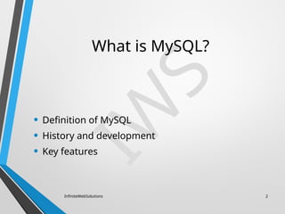 Mastering MySQL: The Heart of Database Management by Infinite Web ...
