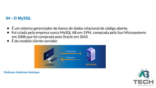 Mysql Relacional MySQL - Aprendendo Banco de Dados - Aula 01.pptx