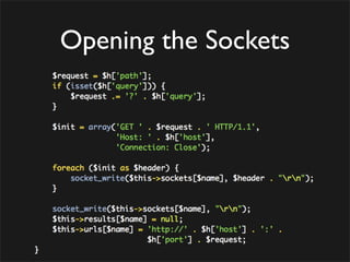 Services Oriented Architecture with PHP and MySQL