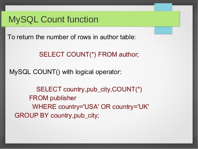 mysql count number with percentage mysql count number with percentage