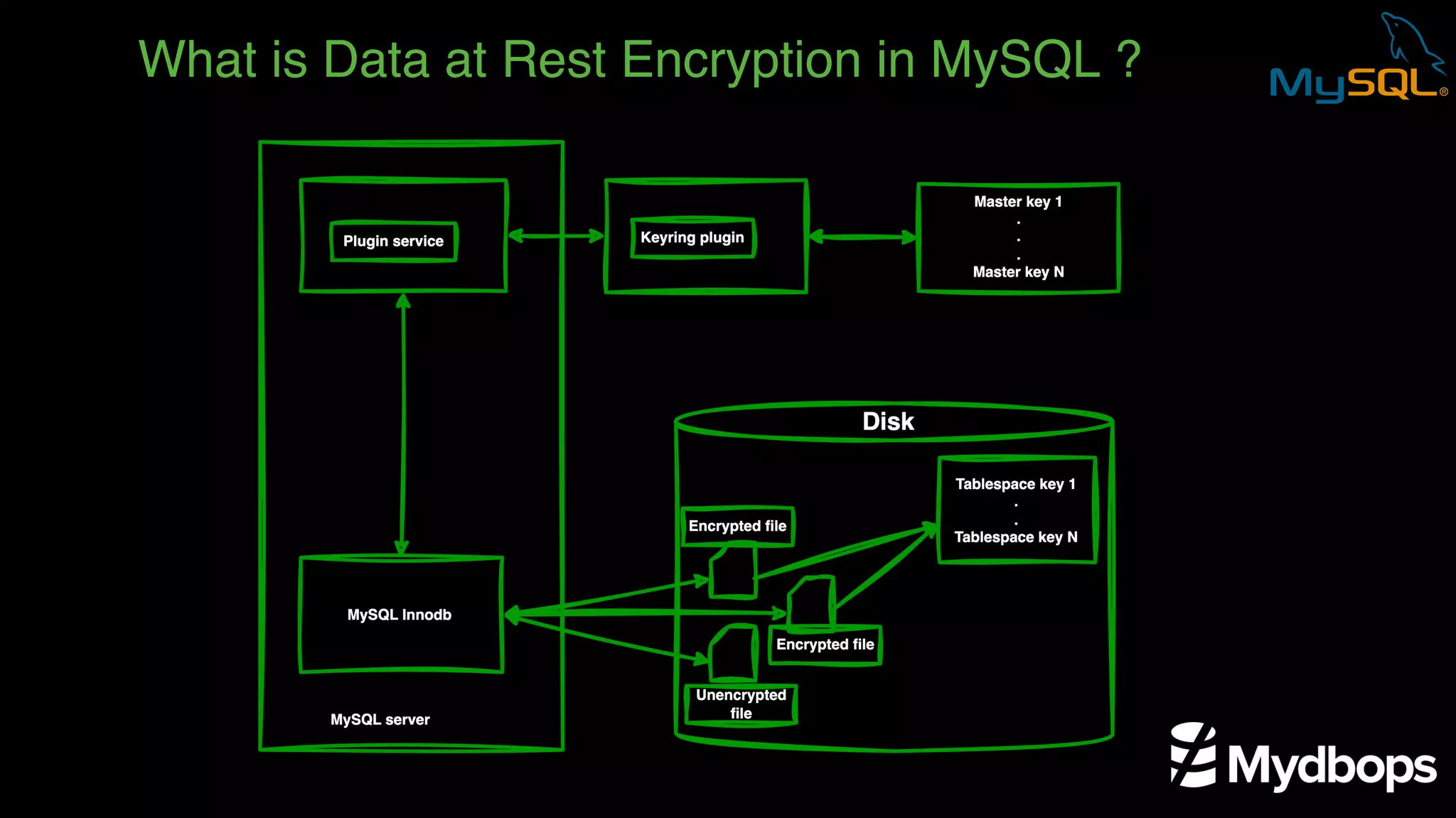 What is Data at Rest Encryption in MySQL ?
 