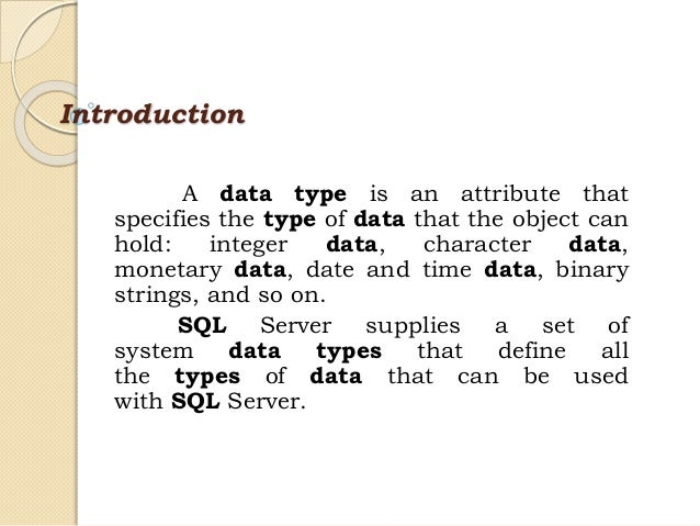 Mysql datatypes