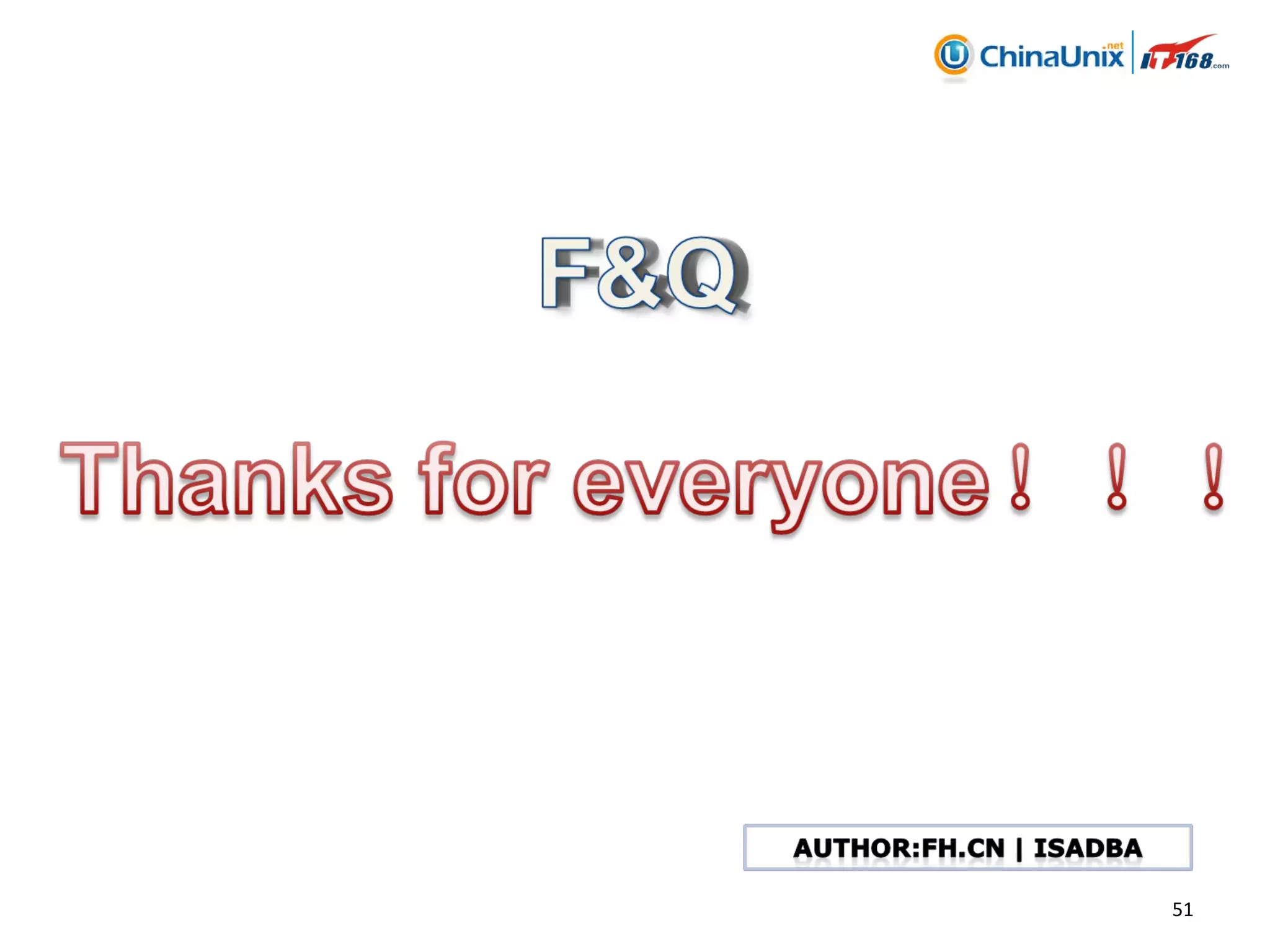 Mysql mmm演讲-冯浩