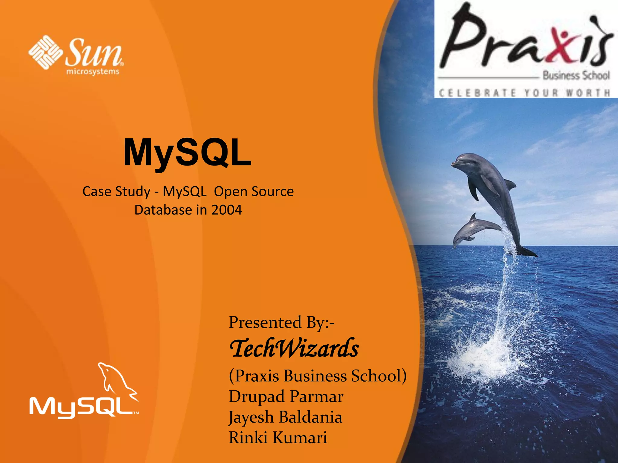 My sql open source database in 2004 | PPT