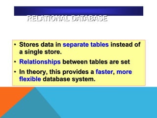 MYSQL-Database | PPT