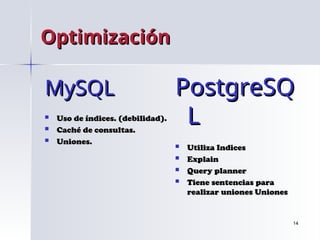 Comparative Analysis of MySQL and PostgreSQL Database Management ...