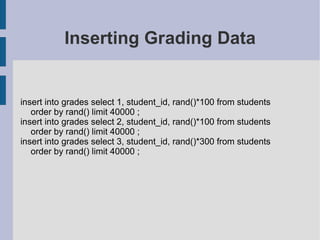 MySQL Query And Index Tuning