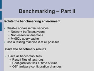MySQL Query And Index Tuning