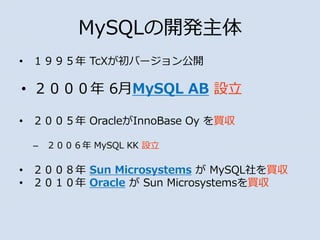 MySQL_k
?  TcXЩ`_
?  6MySQL AB O
?  OracleInnoBase Oy I
C  MySQL KK O
?  Sun Microsystems  MySQLI
?  Oracle  Sun MicrosystemsI
 