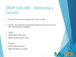 MySQL_ALTER_TABLE_Guide(day 4).pptx helpfully | PPTX
