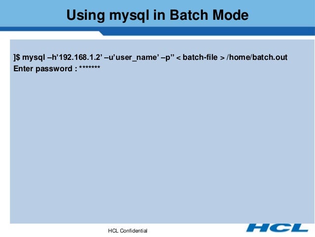 My sql basics | PPTX