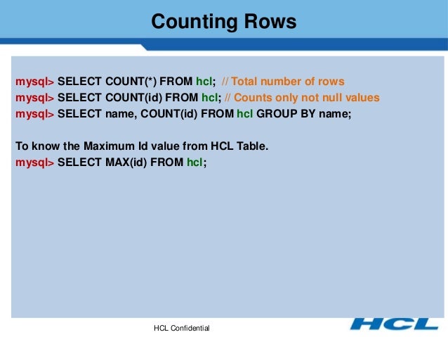 My sql basics | PPT