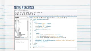 MySQL Workbench
29
 