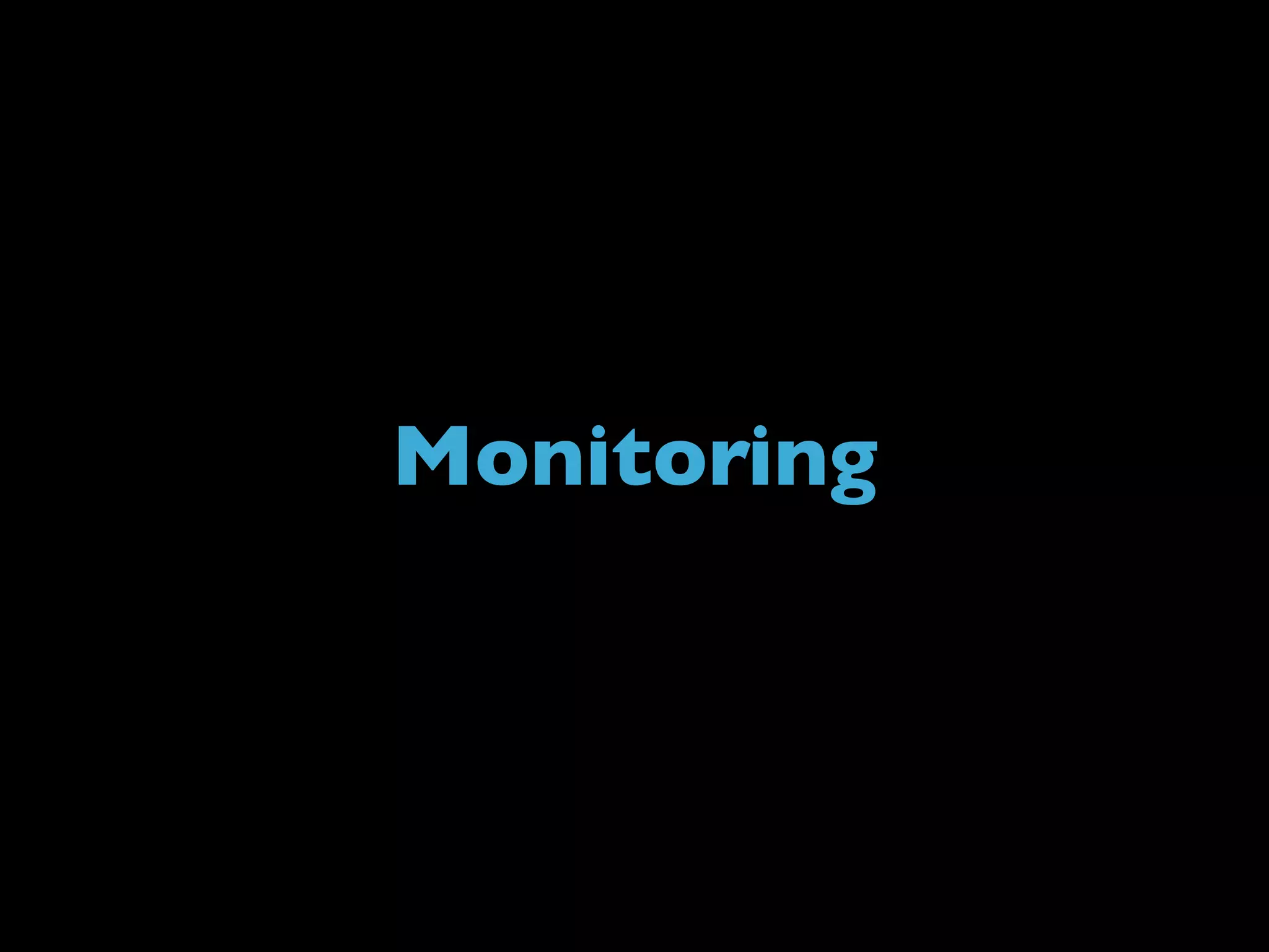 Monitoring MySQL Best Practices for DBAs and Developers - 2010.10 