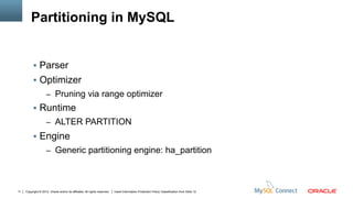 MySQL Partitioning 5.6 | PDF