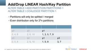 MySQL Partitioning 5.6 | PDF