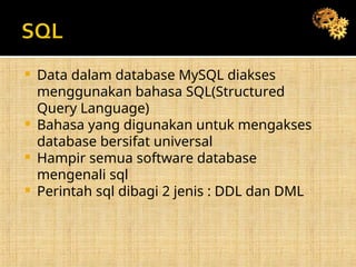 MySQL_dan_SQLadadawdwadawwdadawdadwdadadwada | PPT