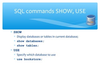 Mysql database | PPT