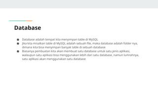 Belajar adasar MYSQL sampai menjadi mahir.pptx