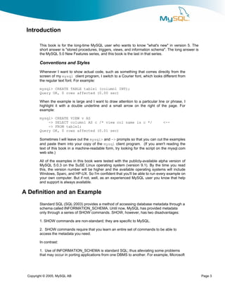 Mysql Datadictionary