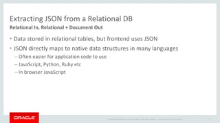 Copyright © 2016, Oracle and/or its affiliates. All rights reserved. |
Under The Hood III
17
Read Document (CRUD)
Look inside general-log
 