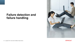 Copyright © 2015, Oracle and/or its affiliates. All rights reserved.30
Insert Picture Here
Failure detection and
failure handling
 