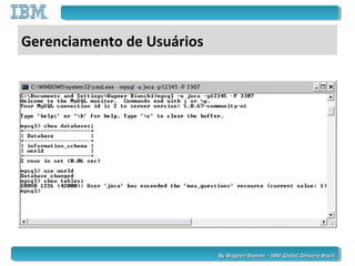 By Wagner Bianchi - IBM Global Delivery BrazilBy Wagner Bianchi - IBM Global Delivery Brazil
Gerenciamento de Usuários
 