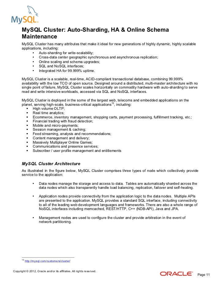 guide to nosql with mysql