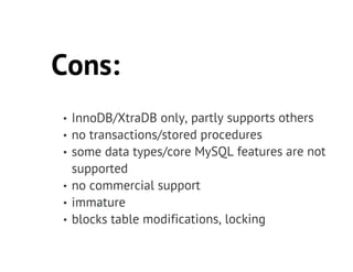 Mysql+handlersocket=nosql