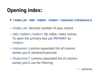 Mysql+handlersocket=nosql