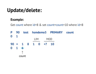 Mysql+handlersocket=nosql