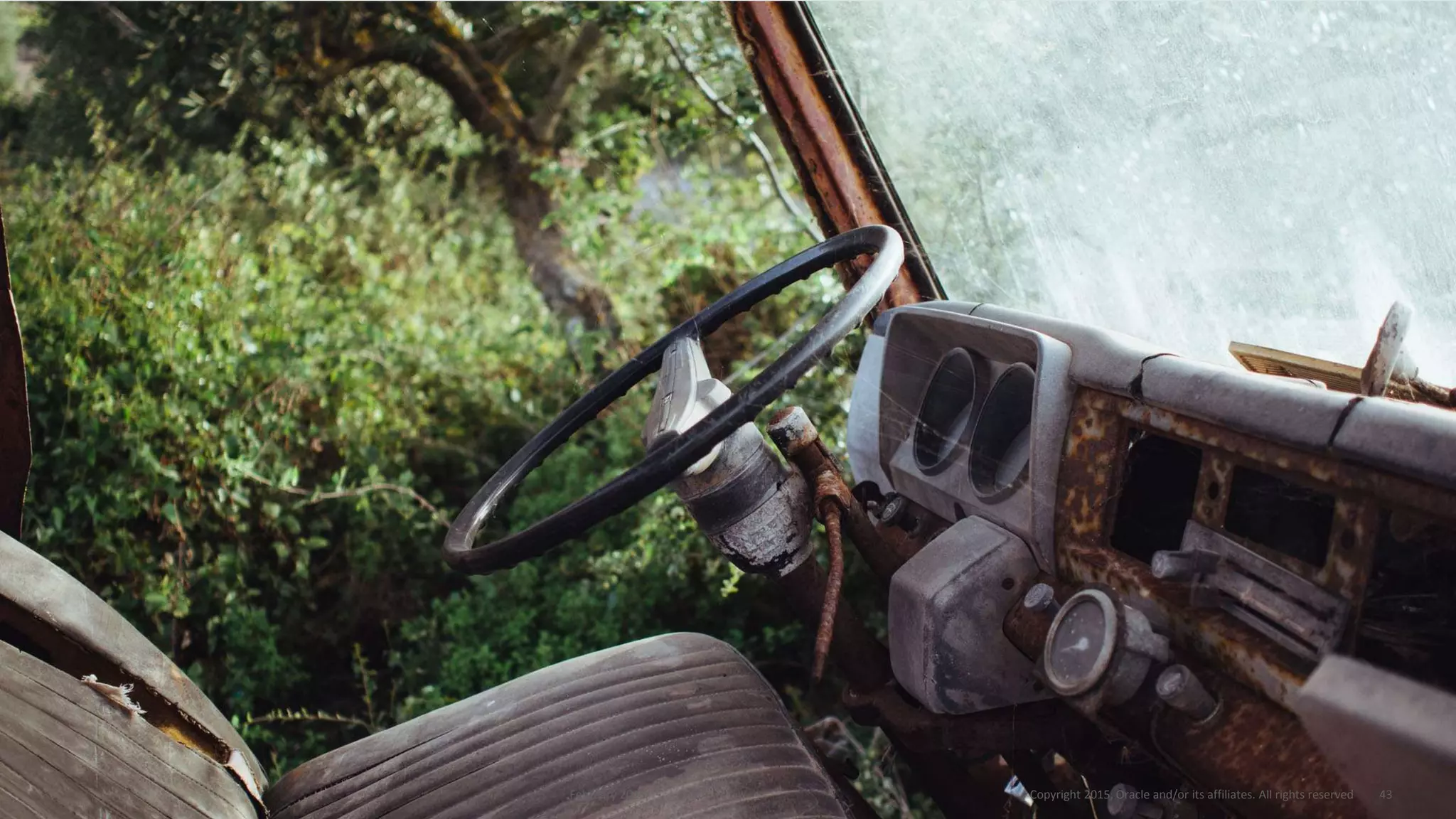 February 2015 43Copyright 2015, Oracle and/or its affiliates. All rights reserved
 