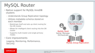 mysql router rest api | pdf Images High Quality Grahic MySQL InnoDB Cluster: High Availability Made Easy! | PDF