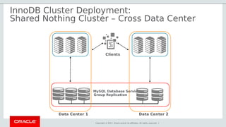 MySQL InnoDB Cluster: High Availability Made Easy! | PDF