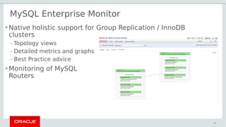 MySQL InnoDB Cluster: High Availability Made Easy! | PDF