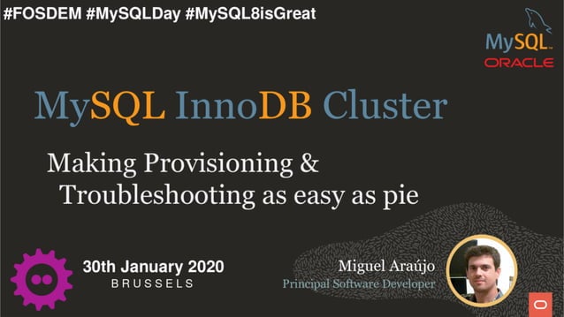 MySQL InnoDB Cluster / ReplicaSet - Making Provisioning ...