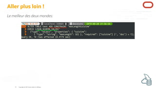 Aller plus loin !
Le meilleur des deux mondes:
Copyright @ 2022 Oracle and/or its affiliates.
53
 