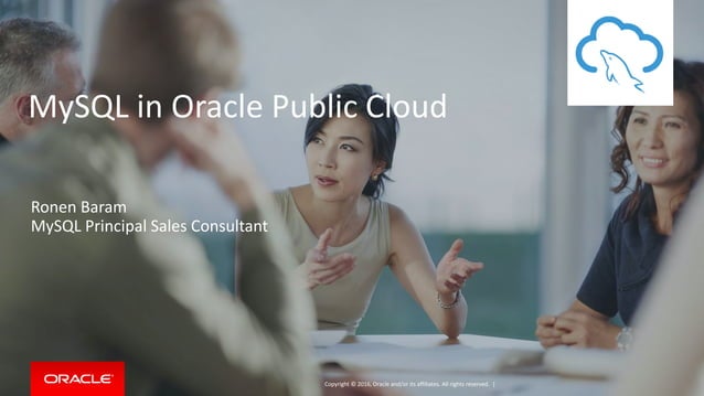 MySQL in oracle public cloud | PPT
