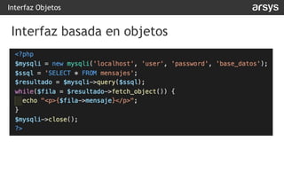 El uso correcto de MySQLi | PDF