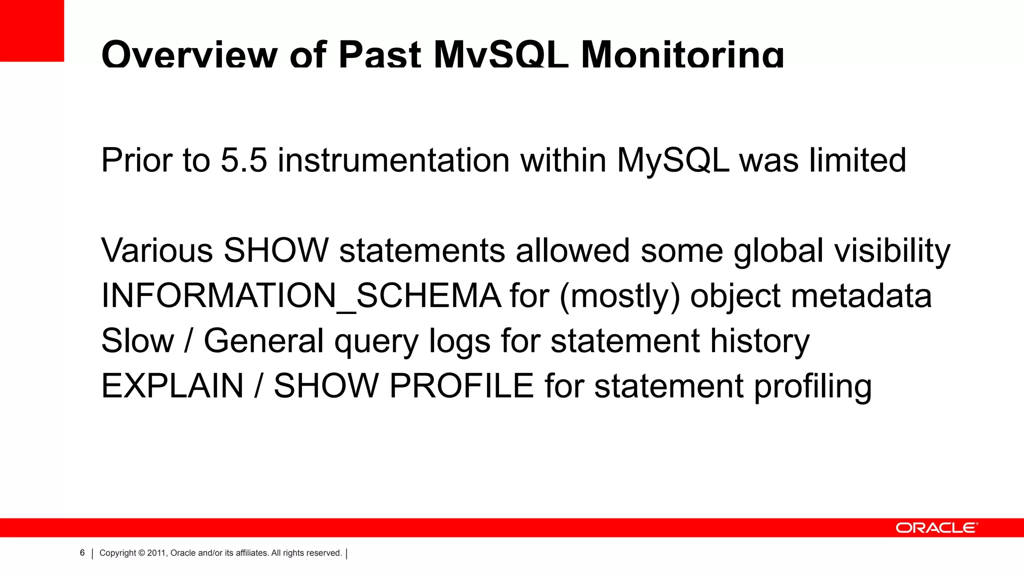 Performance Schema 