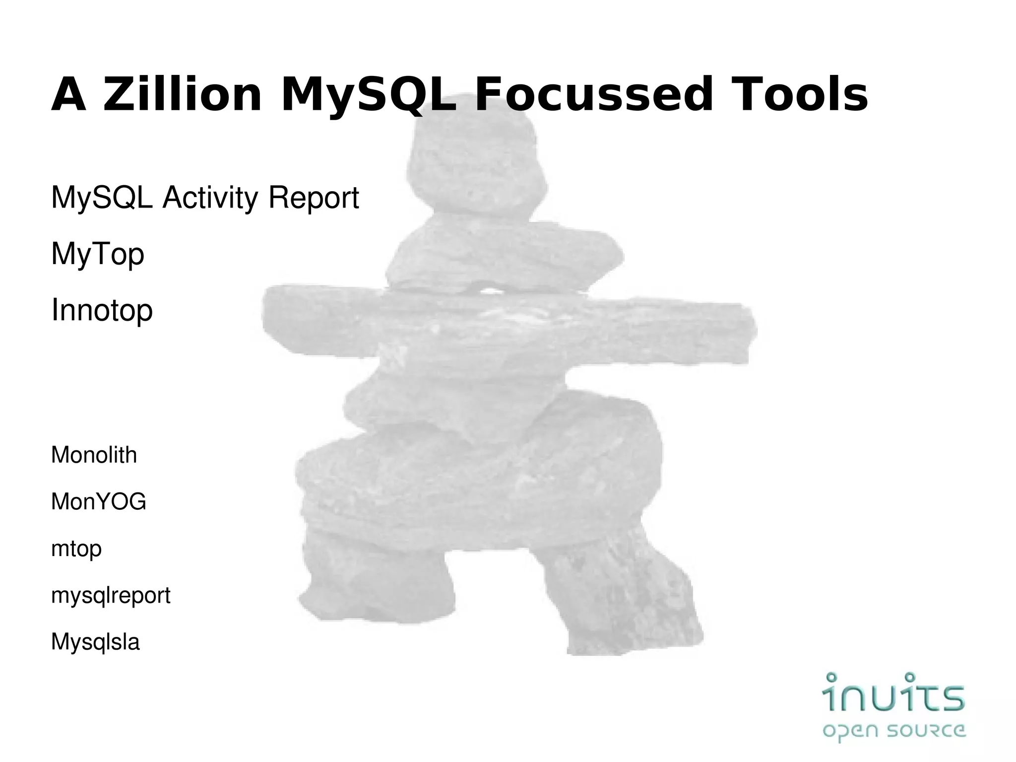 Monitoring MySQL  as a part of  your Infrastructure  