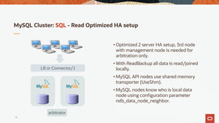 MySQL NDB Cluster 8.0 | PDF