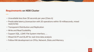 MySQL NDB Cluster 8.0 | PDF