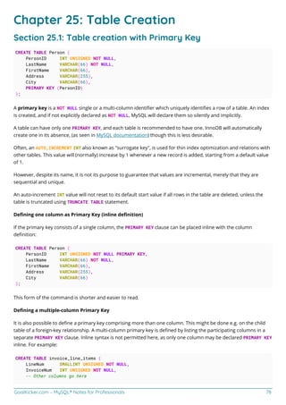 MySQL Notes For Professionals sttudy.pdf