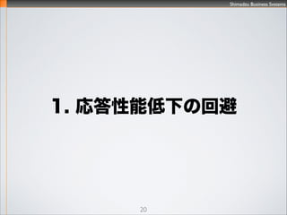 Shimadzu Business Systems
ITSF״ ? Ӌy
0
50
100
0
50000
100000
2010  2011 ǰ 2011  2012 ǰ 2013ǰ 2013
ȫå
ƽk

20
Closed 92%
3000 Tickets/Month
20112010 2012 2013
2013117Օr
 