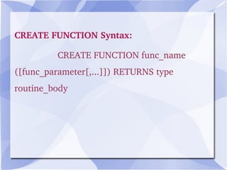 DROP  Command: The Drop command is used to delete all the records in a table using the table name as shown below:  Syntax: $dropSQL=("DROP tblName"); 