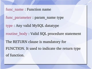 Advanced functions and queries that can be useful when building more complex applications. Some of the Advanced queries: *INNER JOIN   *REPLACE *LTRIM,RTRIM  *DATE AND TIME *SIGN  *SQRT *CEILING  *FLOOR ADVANCED QUERIES 