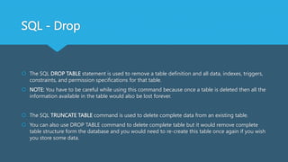 SQL Query | PPT