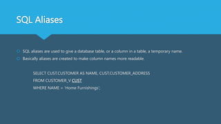 SQL Query | PPTX
